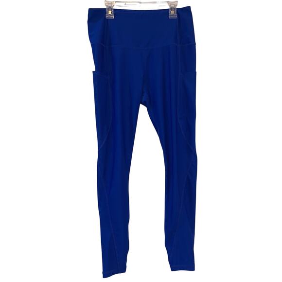 Tesla Blue Leggings - Picture 1 of 3